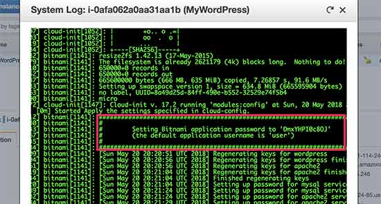 Скопируйте пароль WordPress