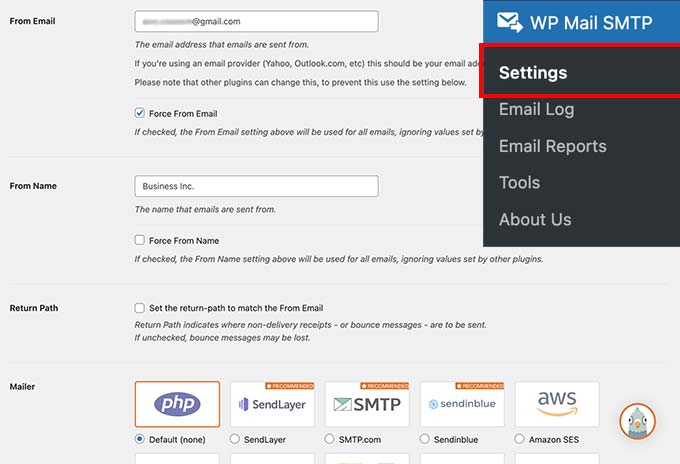 WebHostingExhibit wpmailsmtpsettings How to Set Up WP Mail SMTP with Any Host (Ultimate Guide)  