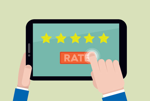 User reviews site