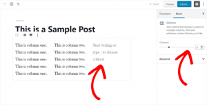 How to Add Multi-Column Content in WordPress (No HTML Required)