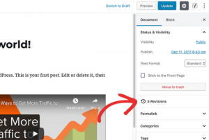 WordPress Post Revisions Made Simple: A Step by Step Guide