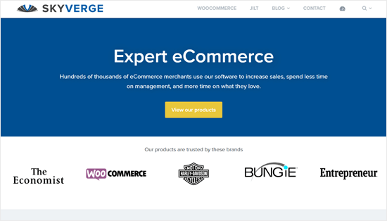 SkyVerge - компания по разработке расширений WooCommerce