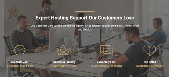 Supporto SiteGround Enterprise