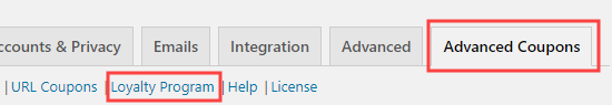 Creating your loyalty program using Advanced Coupons