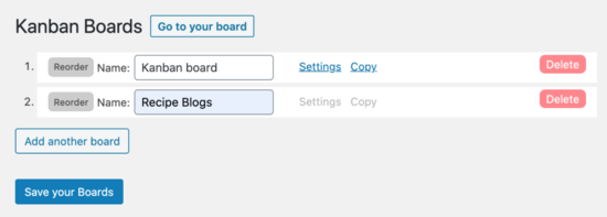 Create your Kanban Board