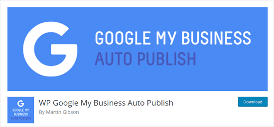 Plugin Google My Business Auto Publish