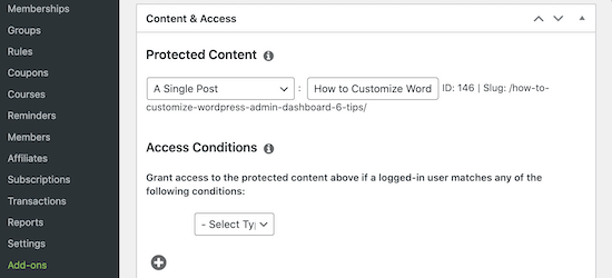 Adding a paywall to a single WordPress post