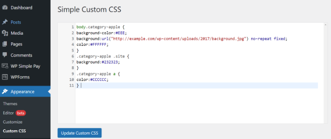 How to Easily Add Custom CSS