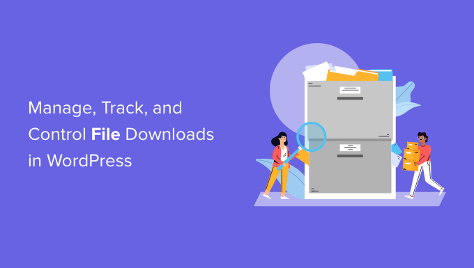 Managing and tracking file downloads in WordPress