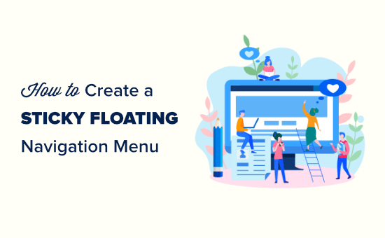 Creating a sticky floating navigation menu in WordPress