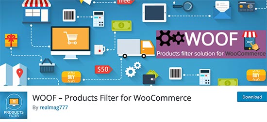 Filtro prodotti WOOF per WooCommerce