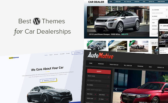 Best WordPress themes for car dealerships