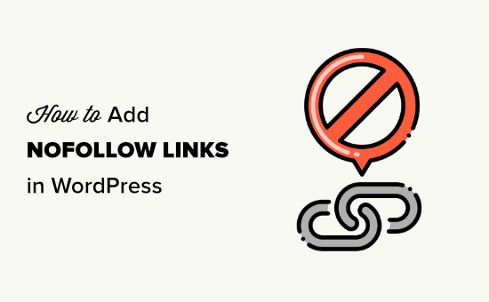 Adding nofollow links in WordPress