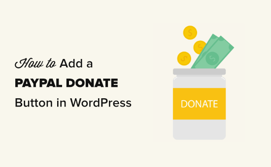 在 WordPress 中添加 PayPal 捐赠按钮