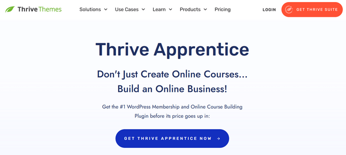 Thrive Apprentice plugin