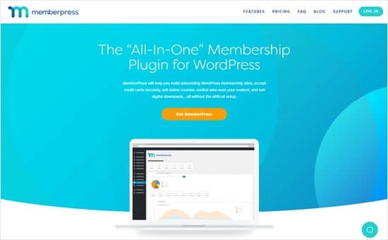 Memberpress Homepage