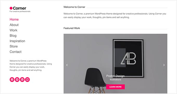 WebHostingExhibit corner 24 Best WordPress Themes for Graphic Designers (2023)  