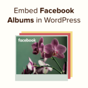 How to embed Facebook albums in WordPress