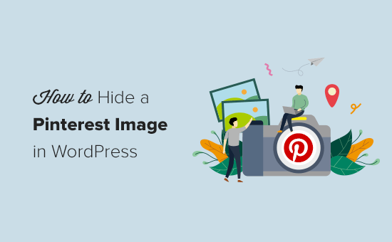 How to Hide Pinterest Images in WordPress Blog Posts
