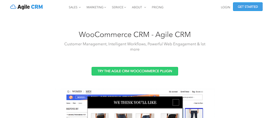 Agile CRM for WooCommerce