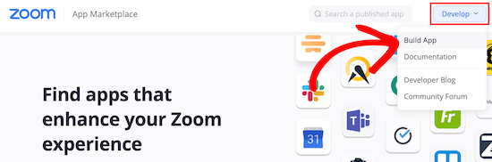 Создайте приложение Zoom