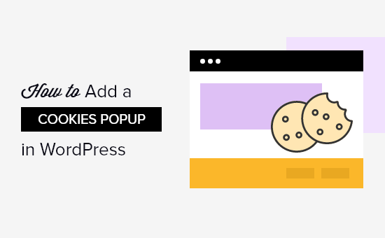 How to add cookies consent popup in WordPress