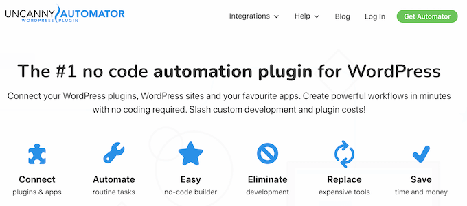 Плагин Uncanny Automation WordPress