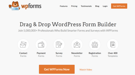 Веб-сайт WPForms