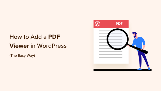 WordPress'te bir PDF görüntüleyici nasıl eklenir