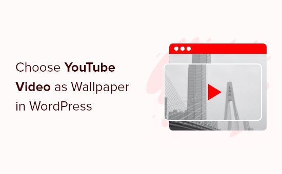 How to Add YouTube Video as Fullscreen Background in WordPress