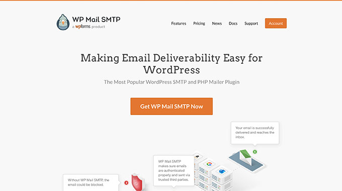 WebHostingExhibit wpmailsmtp-homepage 6 Best WooCommerce Email Customizer Plugins (Free + Paid)  