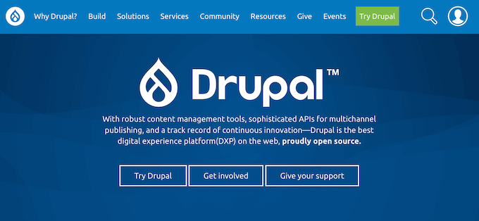 The Drupal CMS