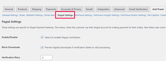 Kullanıcılardan PayPal e-postalarını doğrulamalarını isteyin 