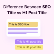 SEO Title vs H1 Post Title in WordPress: What's the Difference?