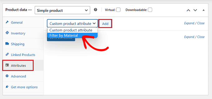 Pick the customized quality you produced from the dropdown menu